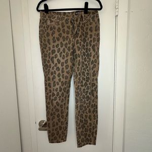 Blank NYC Cheetah Print Skinny Jeans